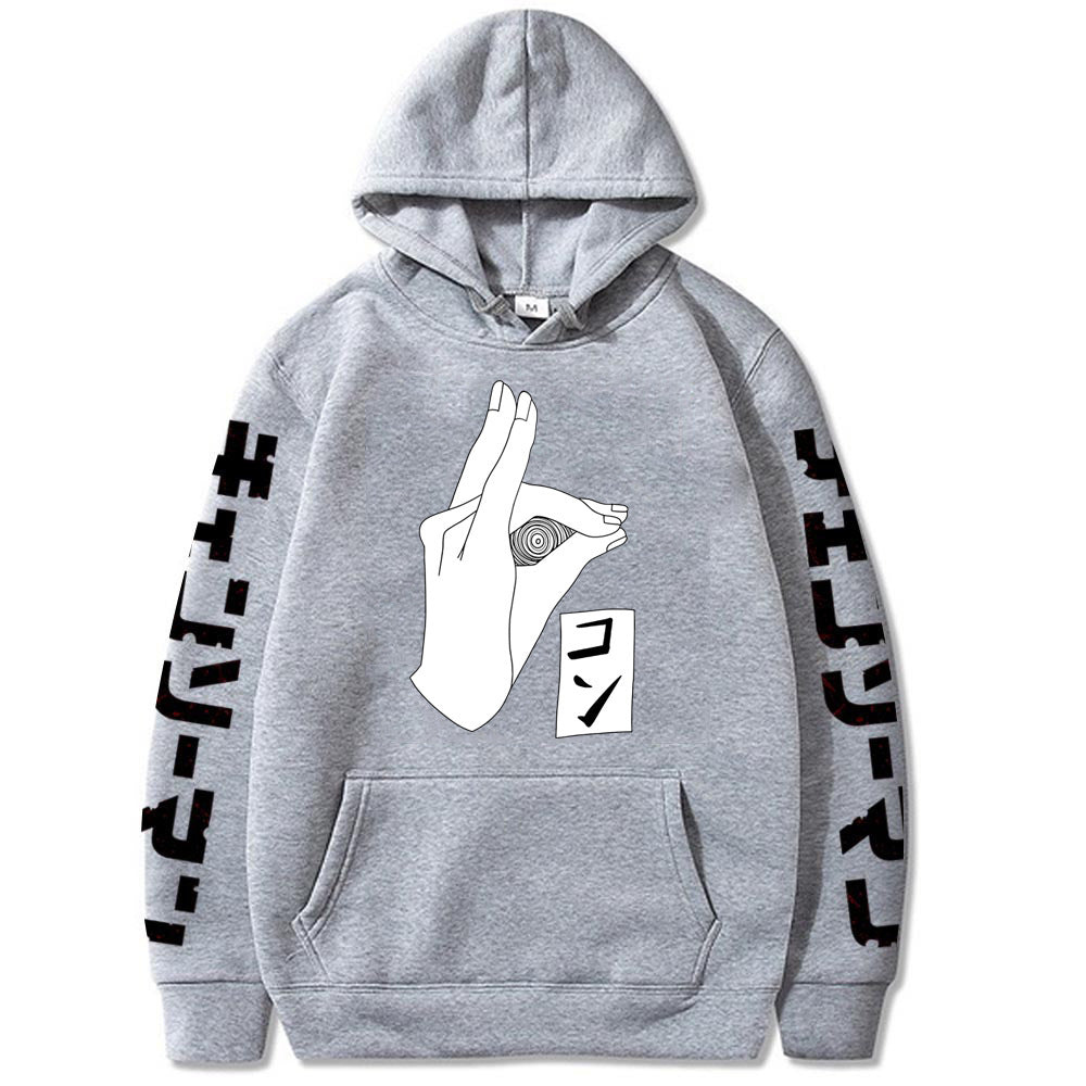 Chainsaw Man Printed Loose Hooded Sweatshirt