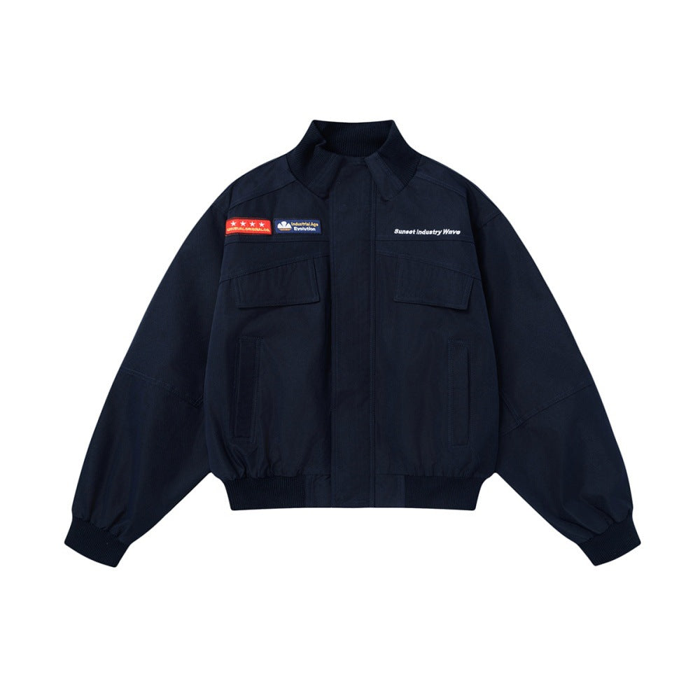 Baseball suit short workwear jacket
