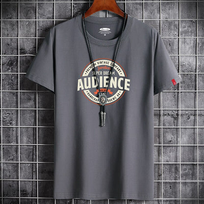 Fitness White O Neck Newest T Shirt for Men Clothing Man T-shirt For Male Oversized S-6XL New Men T-shirts Anime Goth Punk