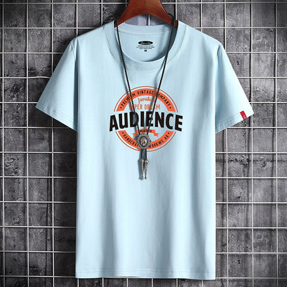 Fitness White O Neck Newest T Shirt for Men Clothing Man T-shirt For Male Oversized S-6XL New Men T-shirts Anime Goth Punk