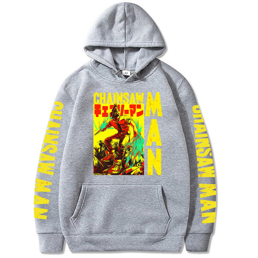 Chainsaw Man Denji Makima Printed Hoodie Sweatshirt