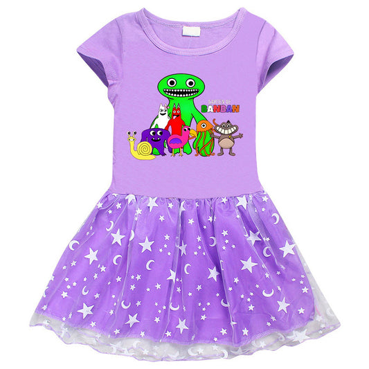 Girls' Half Sleeve Summer Dress