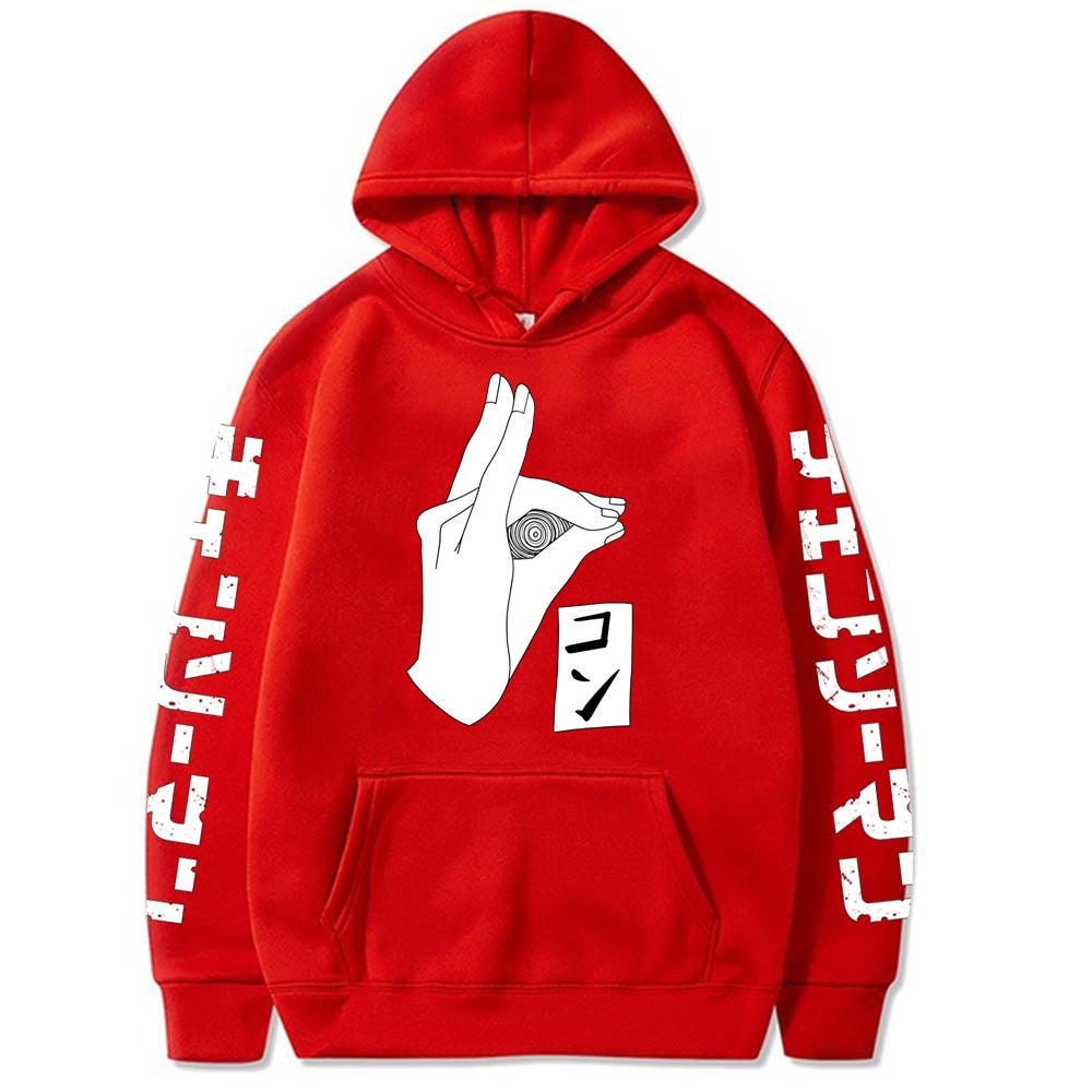 Chainsaw Man Printed Loose Hooded Sweatshirt
