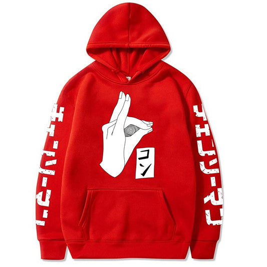 Chainsaw Man Printed Loose Hooded Sweatshirt