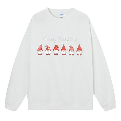 Christmas Little Man Hoodie Women's Christmas Top