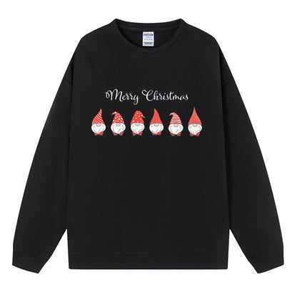Christmas Little Man Hoodie Women's Christmas Top