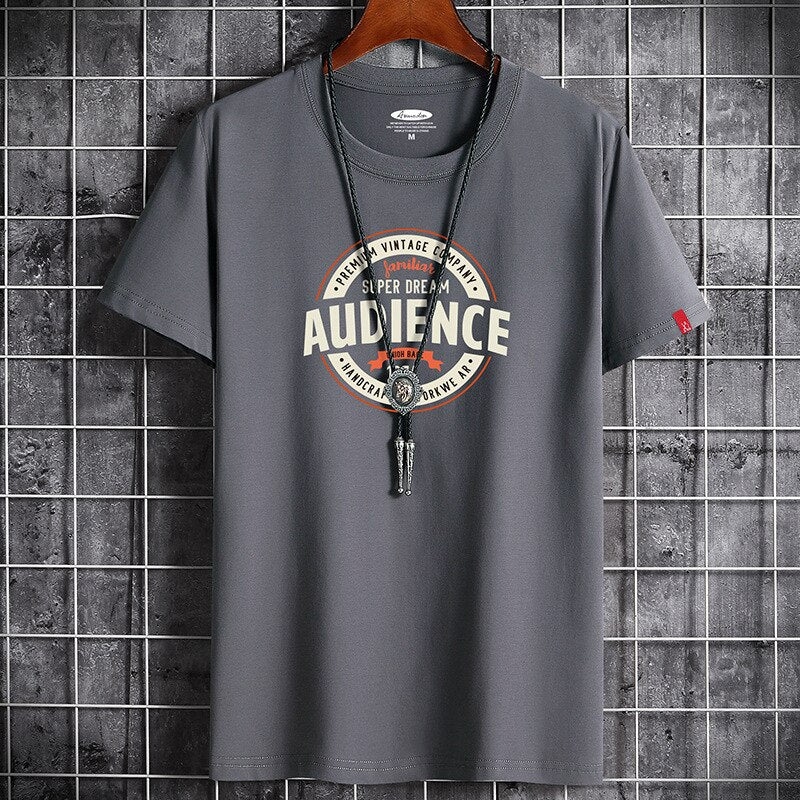 Fitness White O Neck Newest T Shirt for Men Clothing Man T-shirt For Male Oversized S-6XL New Men T-shirts Anime Goth Punk