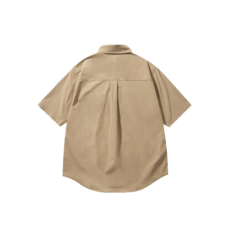 Loose workwear shirt for men