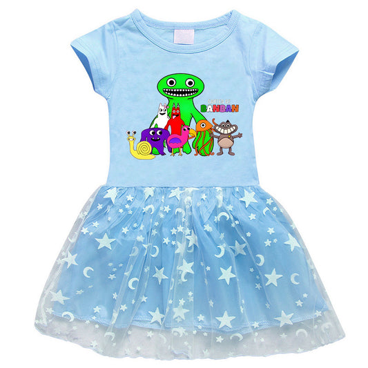 Girls' Half Sleeve Summer Dress